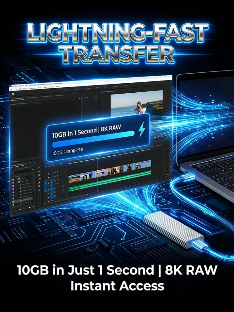 🏆Flash Sale🔥16TB Large-Capacity Type-C Portable Mini SSD